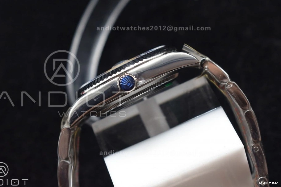 Steel DateJust DIWF 904L MultiPurpose Best SA Blue 1:1 Oyster Edition Diamonds Bracelet 403 on 36 Dial 1006